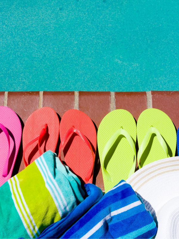 Decorated Flip Flops